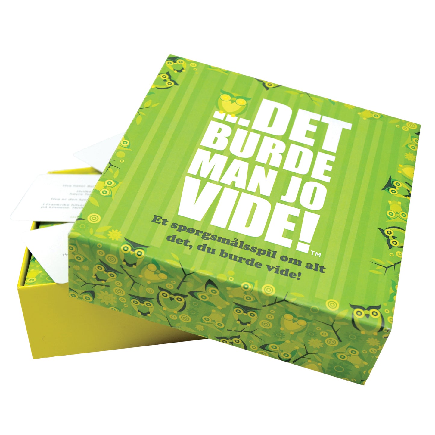 DET BURDE MAN JO VIDE