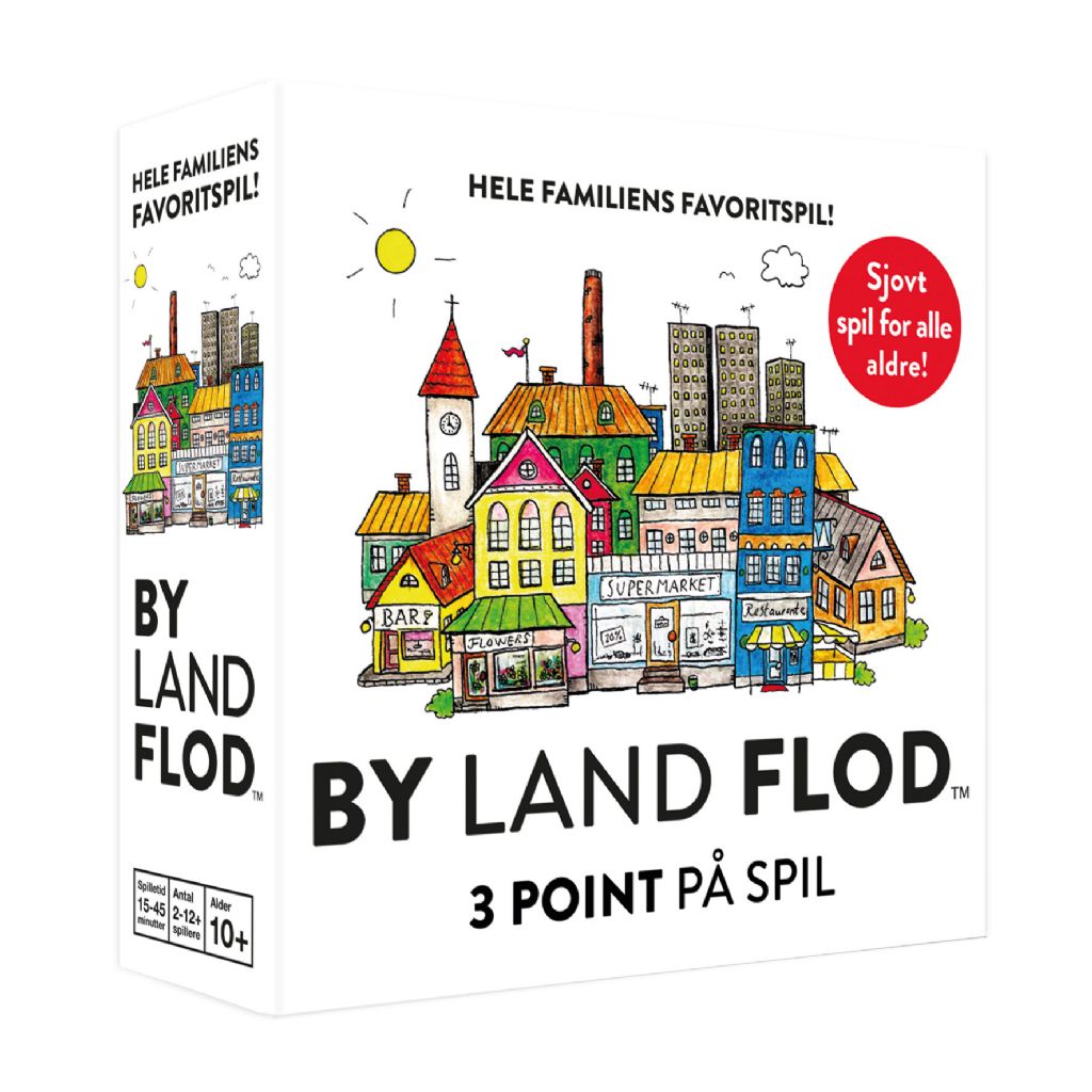 BY LAND FLOD KORTSPIL