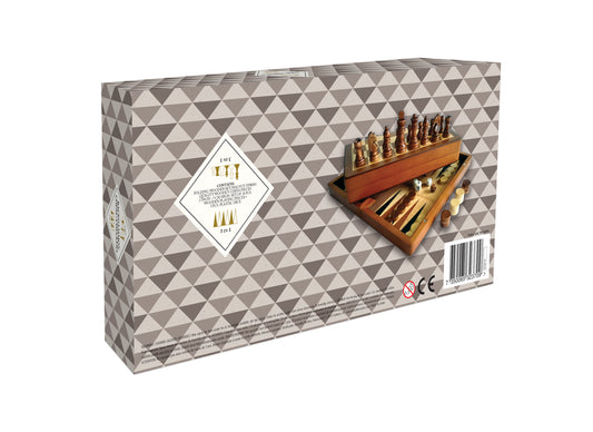 BACKGAMMON, CHESS & CHECKERS
