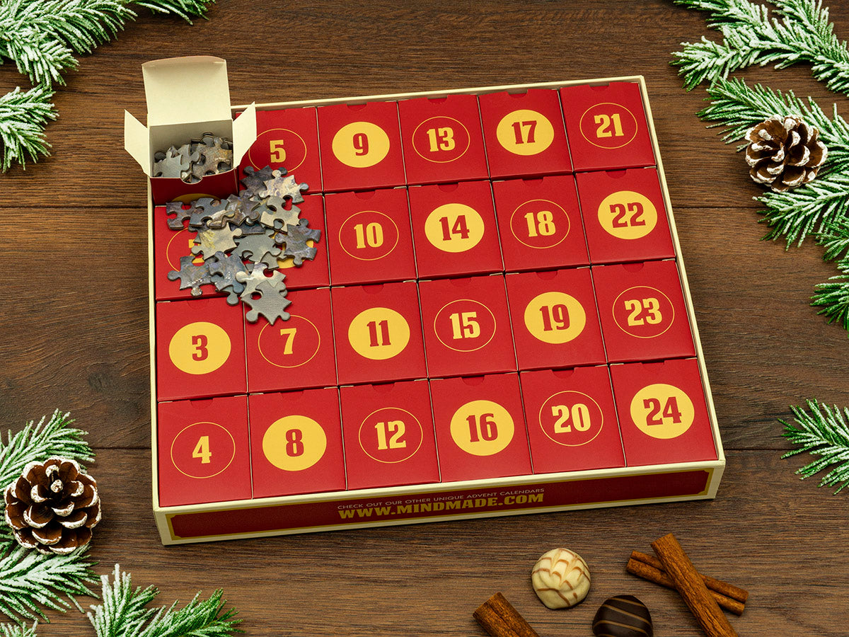 THE JIGSAW PUZZLE ADVENT CALENDAR NATIVITY 1008 BRIKKER