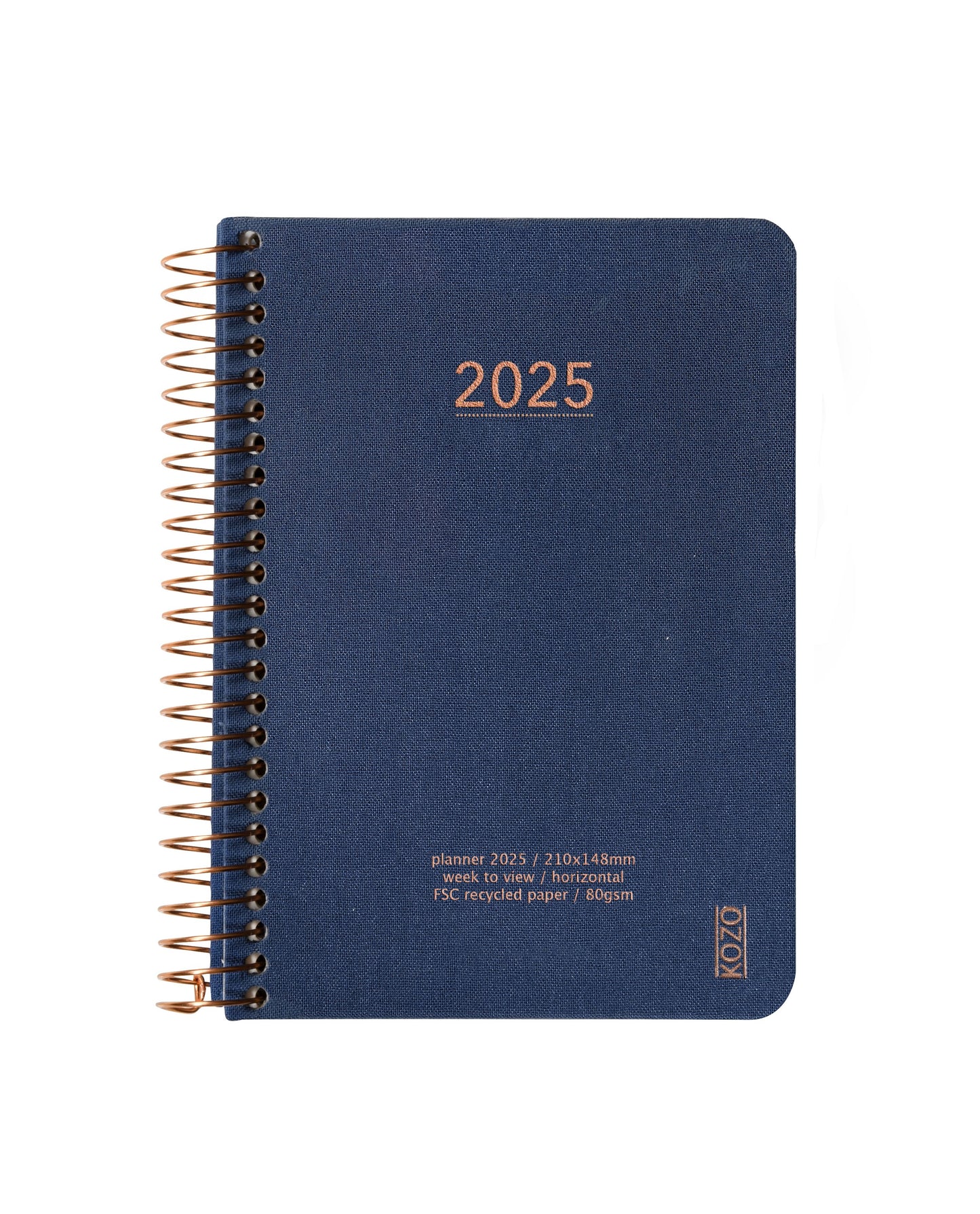 KOZO KALENDER 2025 A6 UGE NAVY