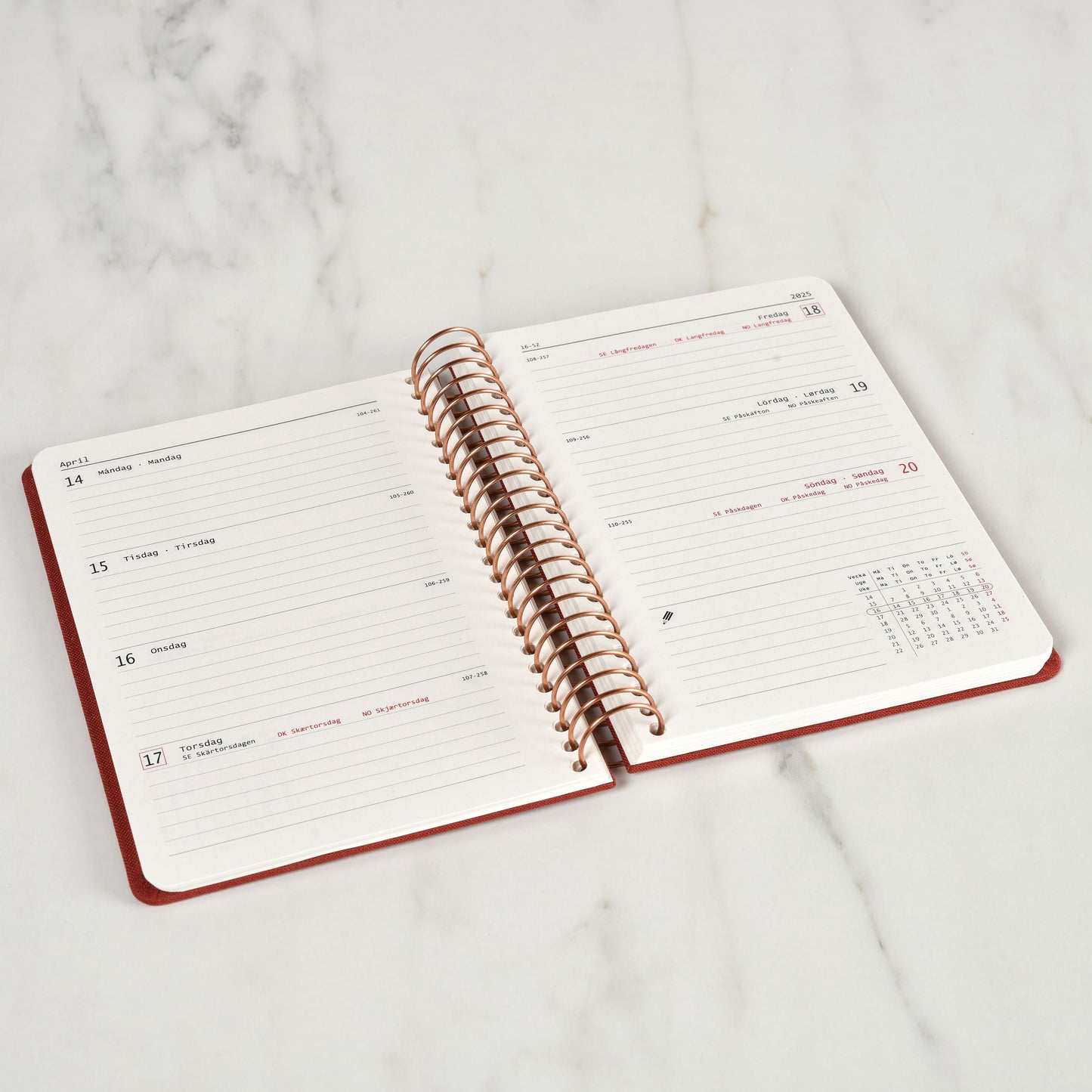 KOZO KALENDER 2025 A6 UGE BRIC
