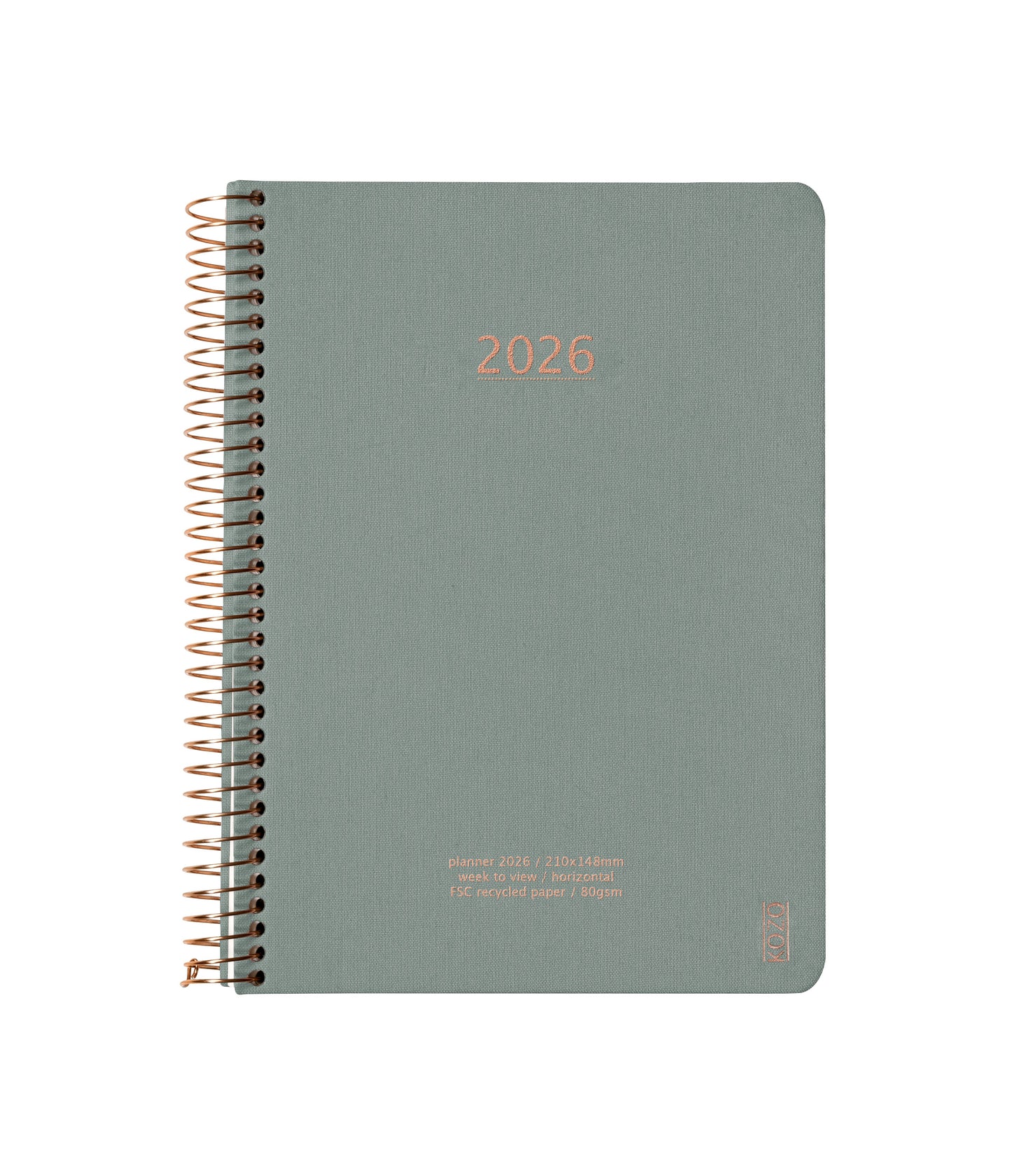 KOZO KALENDER 2026 A5 UGE ALEO VERA