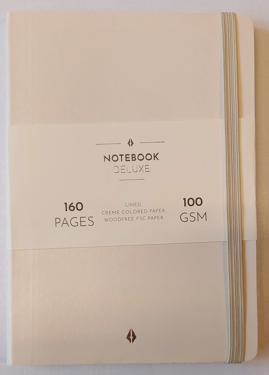 NOTEBOOK DELUXE A5 BEIGE