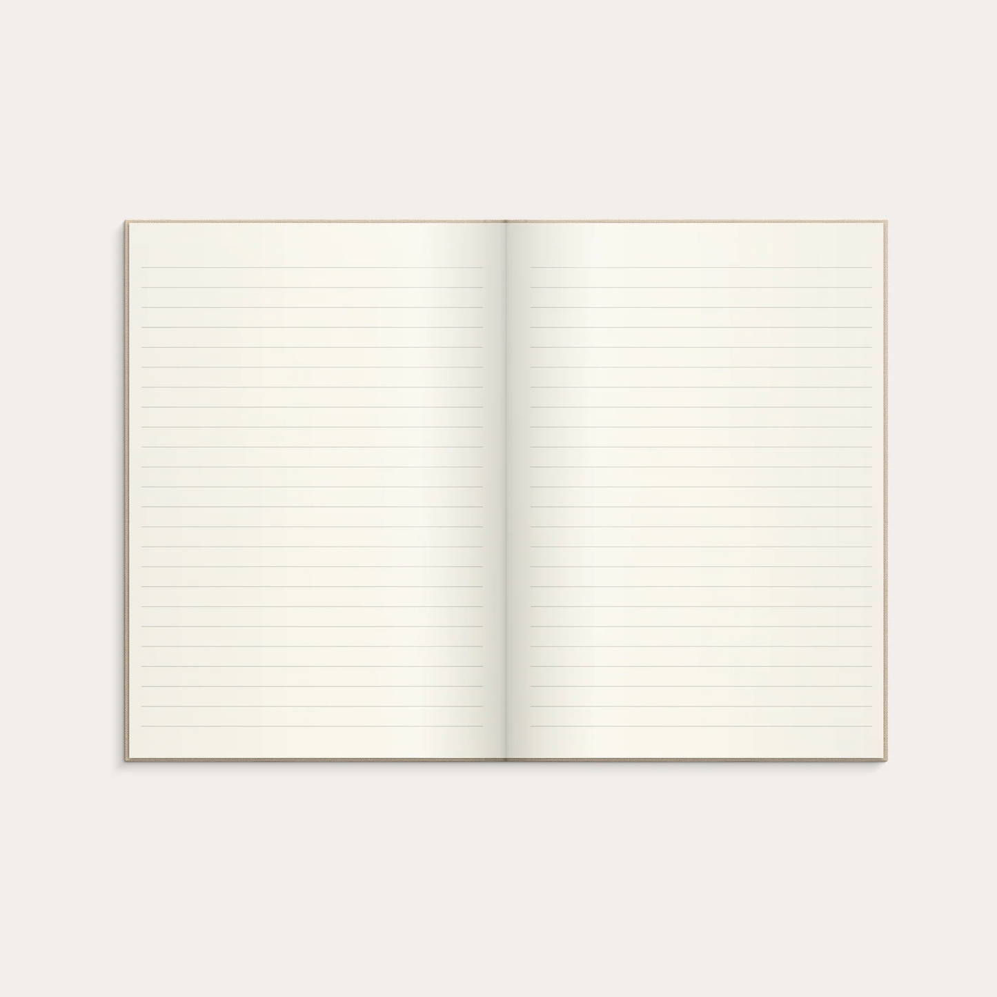 A5 NOTESBOG TEXTIL BEIGE LIN.