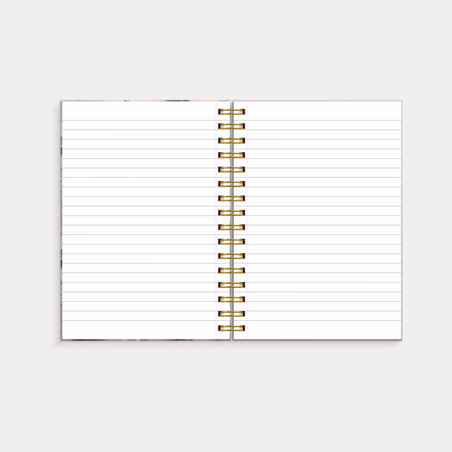 NOTEBOOK A5 LILAC FLOWERS