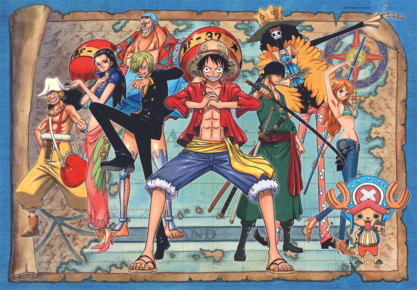 ONE PIECE 500 BRIKKER