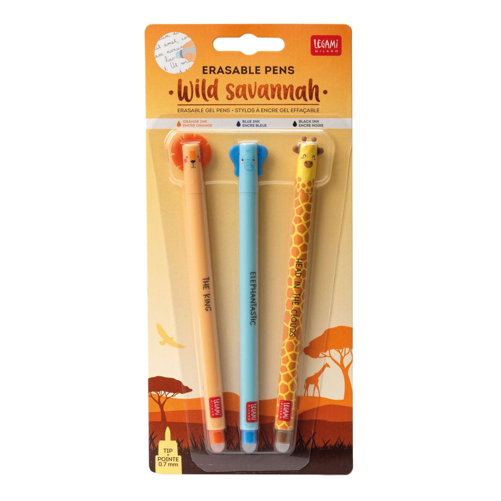ERASABLE GEL PENNE 3 STK.