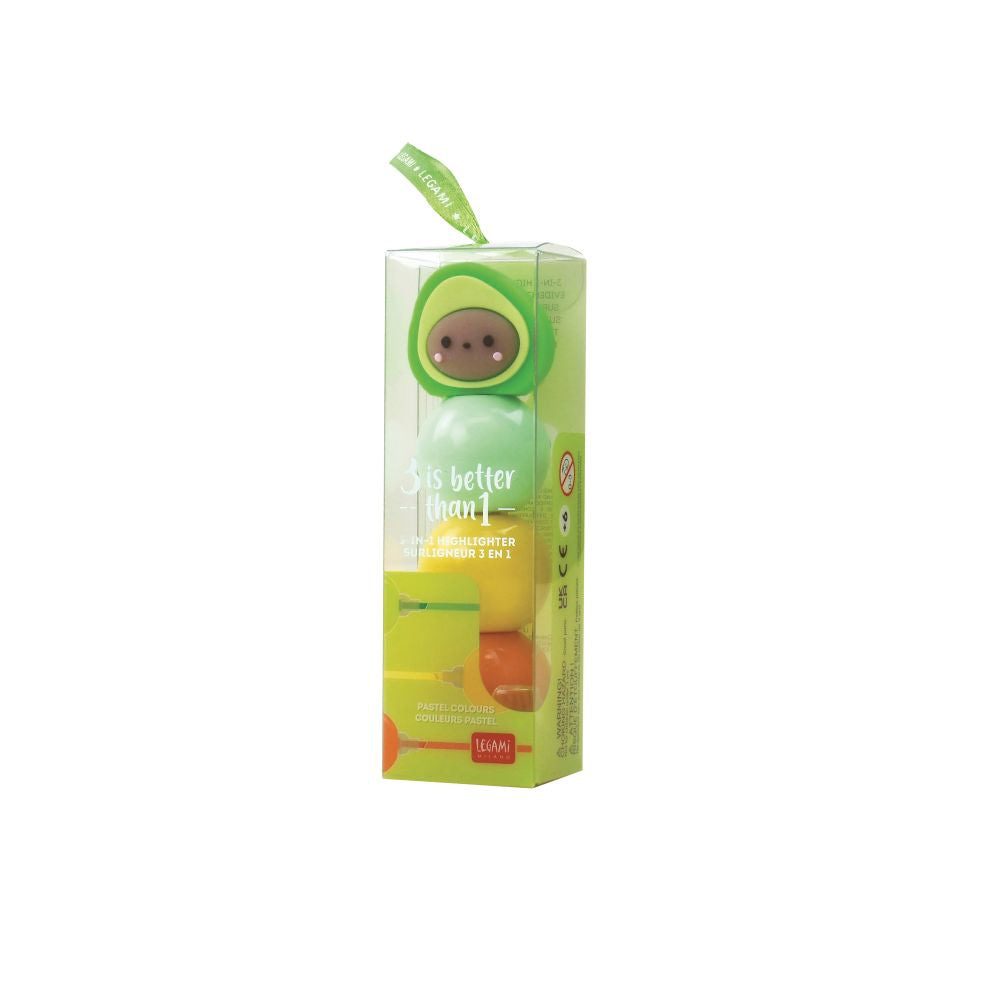 3 I 1 HIGHLIGHTERS AVOCADO