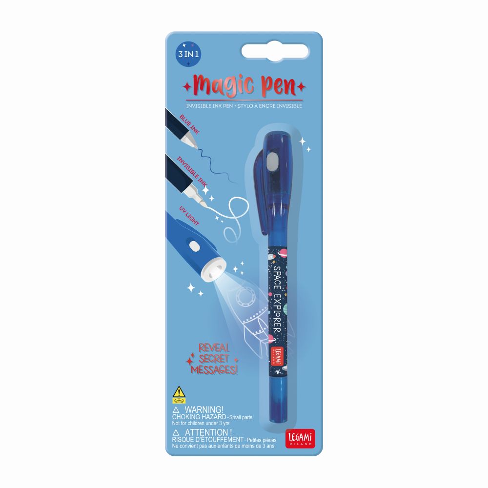 MAGIC USYNLIG BLÆK PEN BLÅ