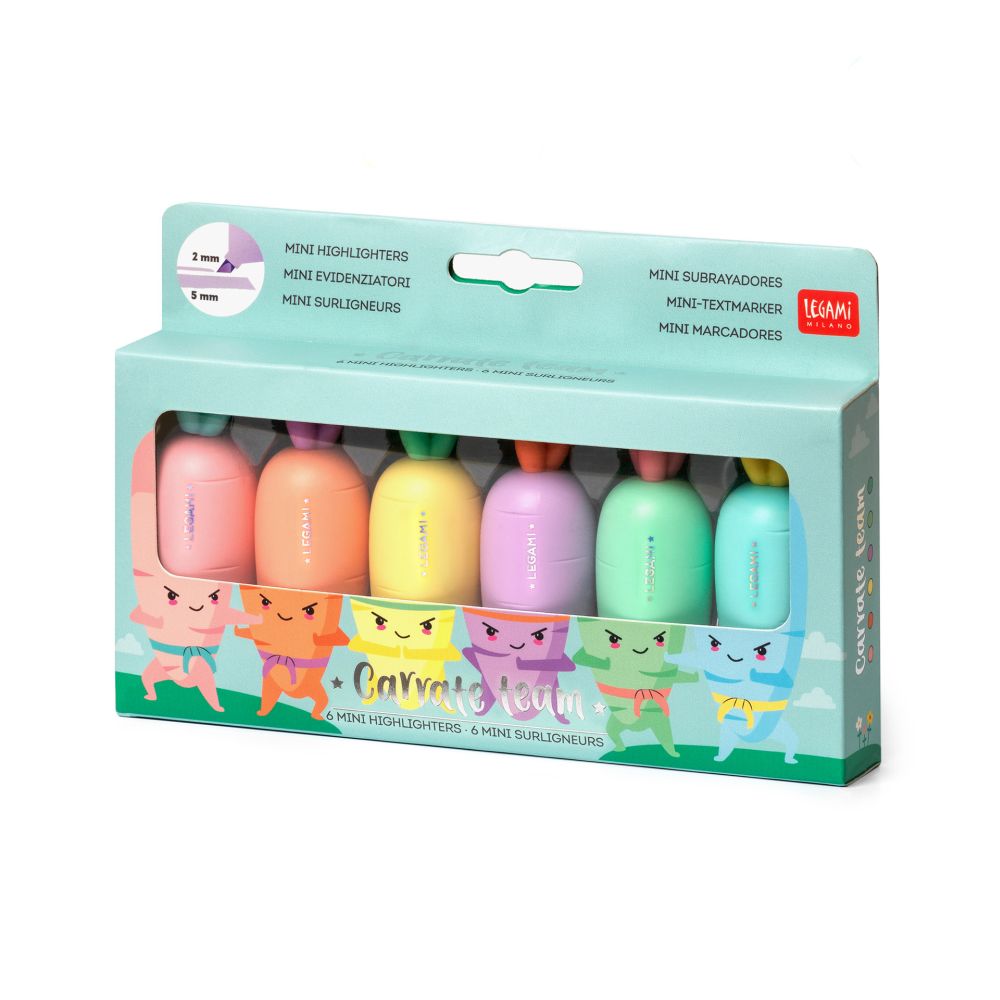 CARRATE TEAM HIGHLIGHTERS 6 STK