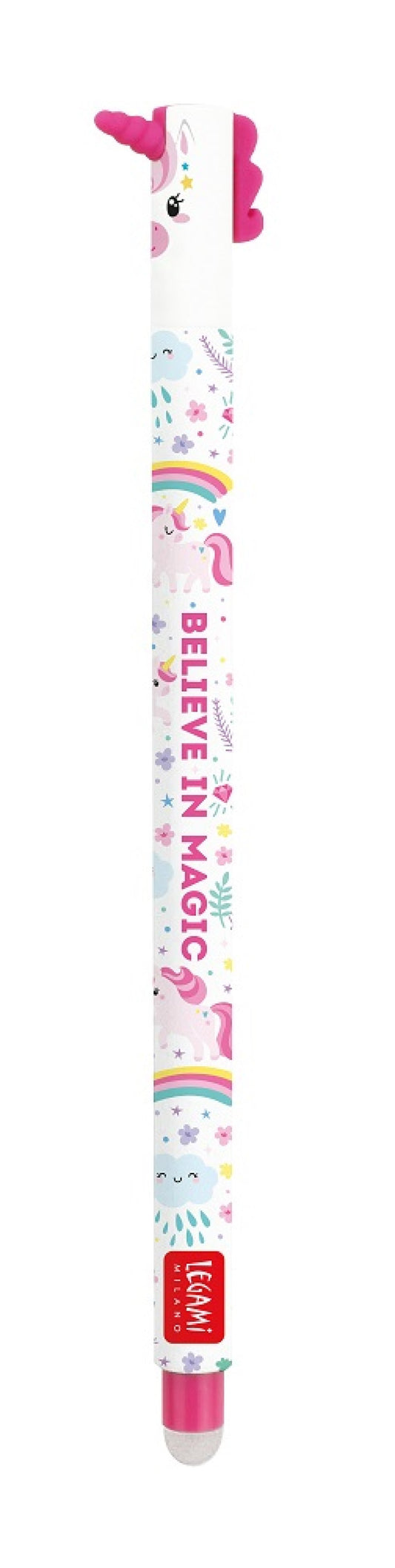 ERASABLE GEL PEN UNICORN LEGAMI