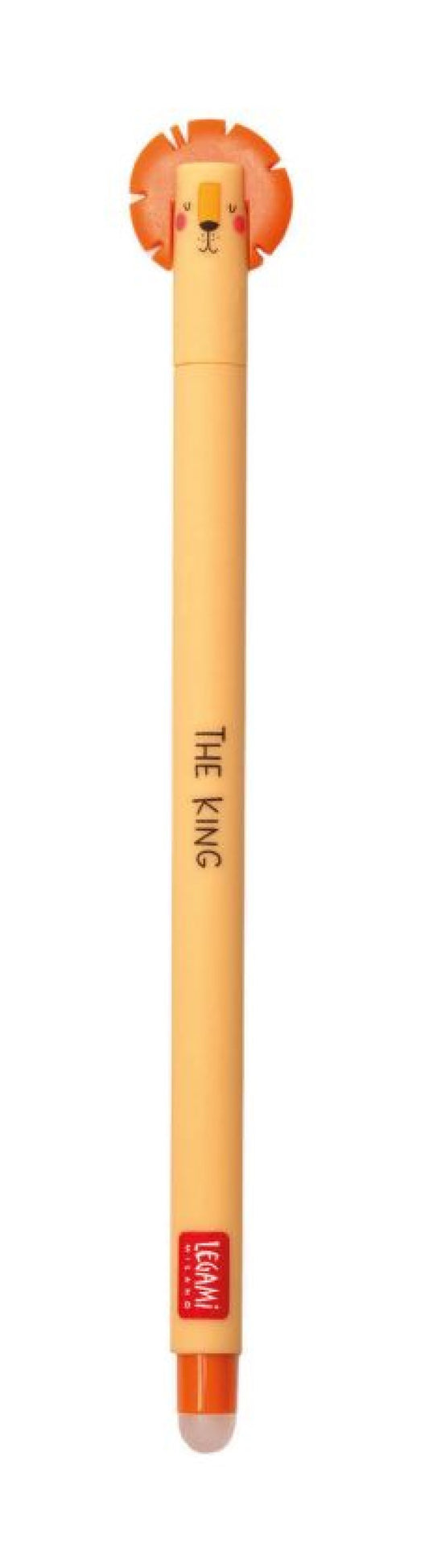 ERASABLE PEN LION ORANGE LEGAMI