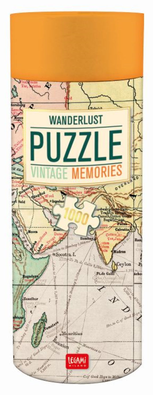 WANDERLUST VINTAGE MEMORIES 1000 BRIKKER