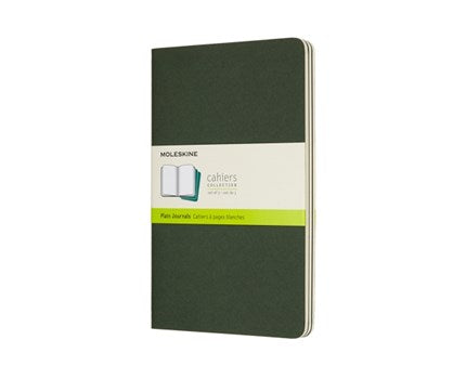 MOLESKINE NOTESBOG LARGE GRØN CAHIER