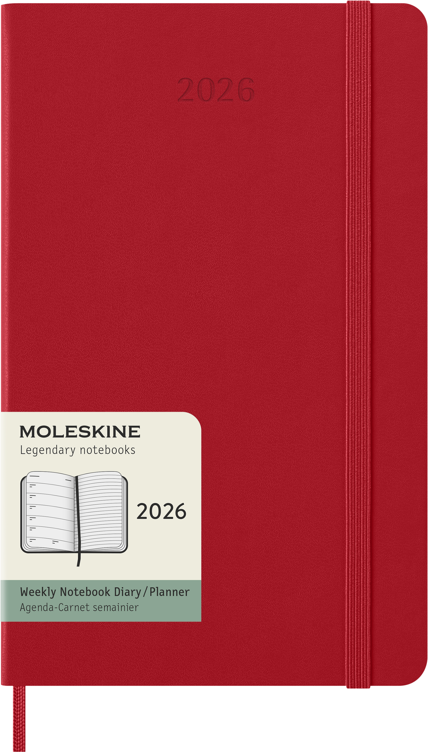 CLASSIC HARD 12M WEEK NOTE LARGE RØD 2026
