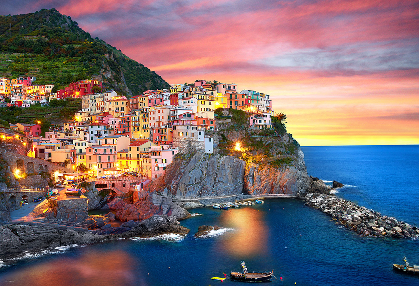 MANAROLA AT DUSK 2000 BRIKKER