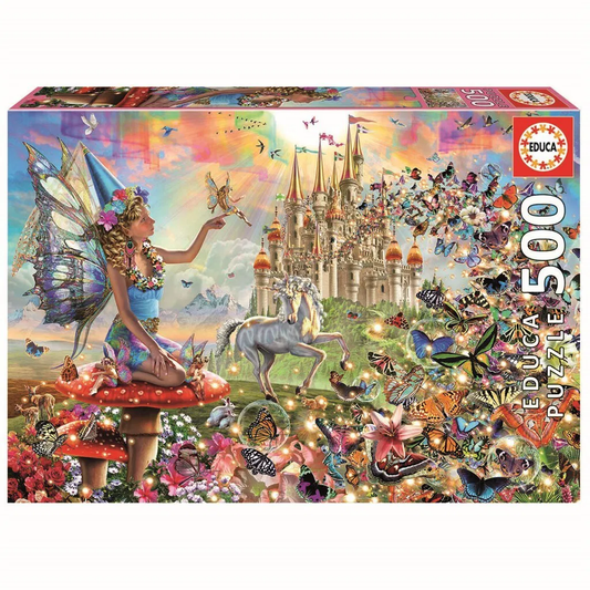 FAIRY & BUTTERFLIES 500 BRIKKER