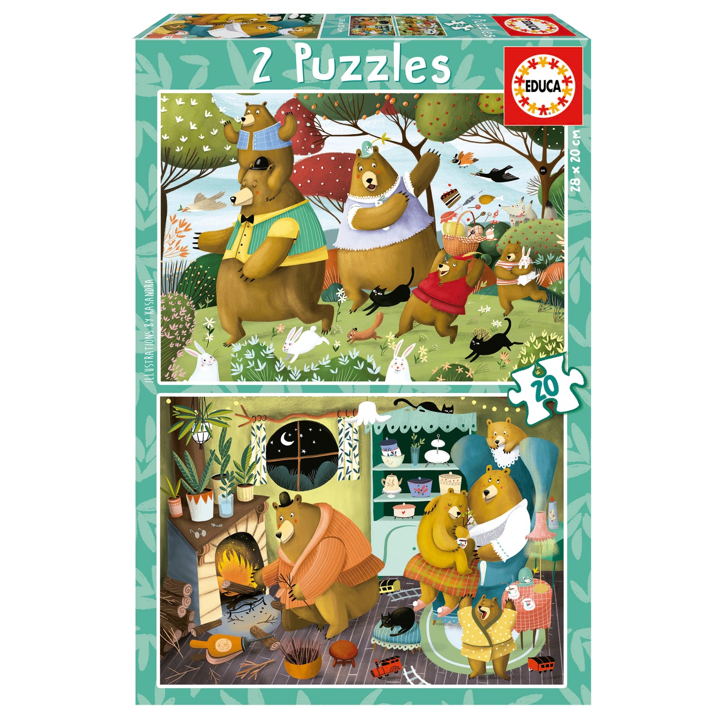 EDUCA 2X20 FOREST TALES