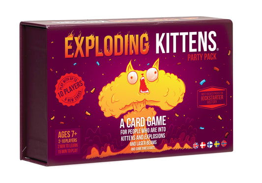 EXPLODING KITTENS PARTY PACK GAME