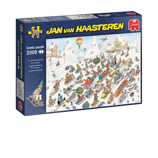 JAN VAN HAASTEREN IT'S ALL GOING DOWNHILL 2000 BRI