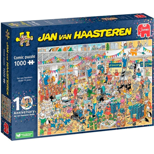 JAN VAN HAASTEREN STUDIO 10 YEARS 1000 BRIKKER