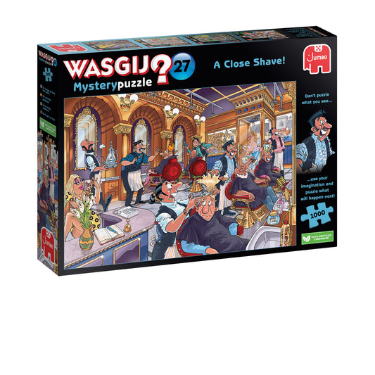 WASGIJ MYSTERY 27 A CLOSE SHAVE 1000 BRIKKER