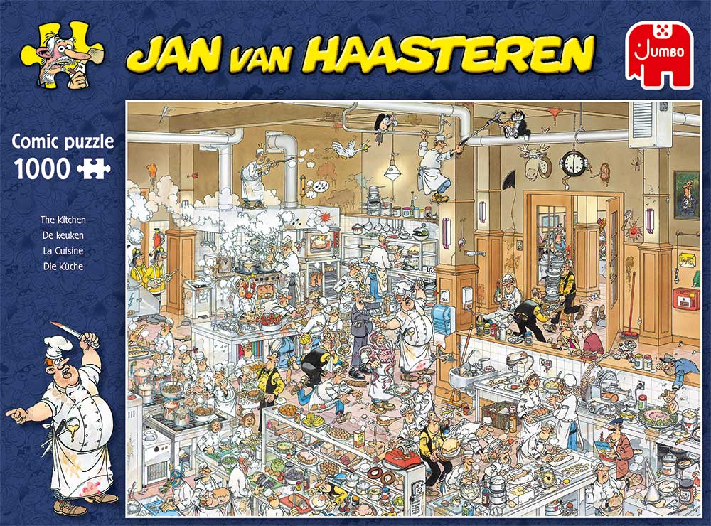 JAN VAN HAASTEREN THE KITCHEN 1000 BRIKKER