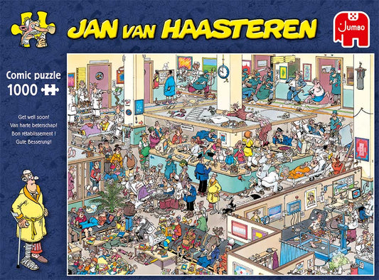 JAN VAN HAASTEREN GET WELL SOON 1000 BRIKKER