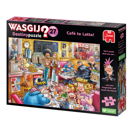 WASGIJ DESTINY 27 CAFÉ TO LATTE 1000 BRIKKER