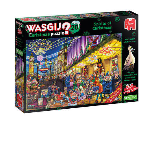 WASGIJ CHRISTMAS 20 SPIRITS OF CHRISTMAS! 1000 BRI