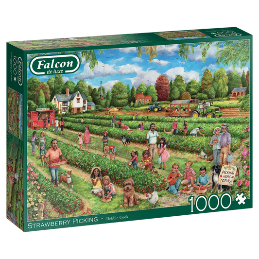 FALCON STRAWBERRY PICKING 1000 BRIKKER