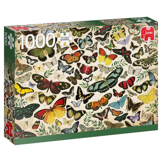 BUTTERFLY POSTER 1000 BRIKKER
