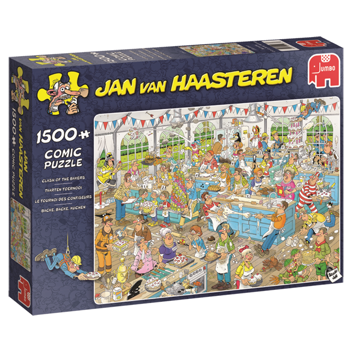 CLASH OF THE BAKERS JAN VAN HAASTEREN 1500 BRIKKE