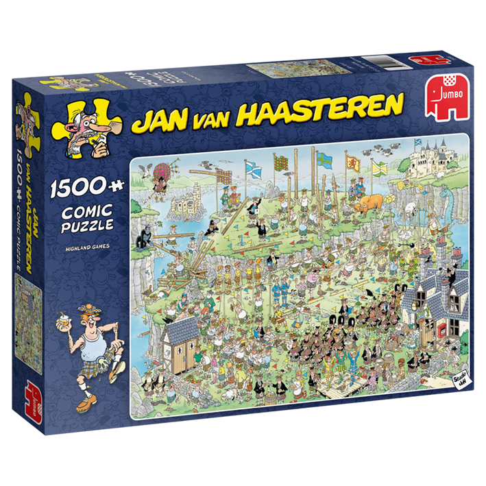 HIGHLAND GAMES JAN VAN HAASTEREN 1500 BRIKKER