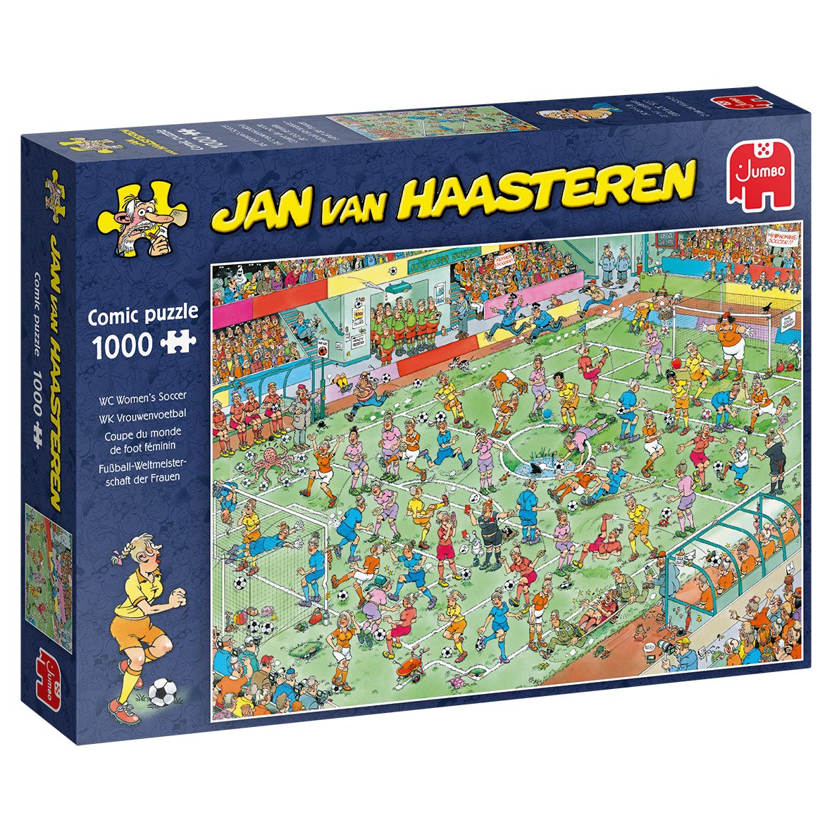 JAN VAN HAASTEREN WOMEN'S SOCCER 1000 BRIKKER