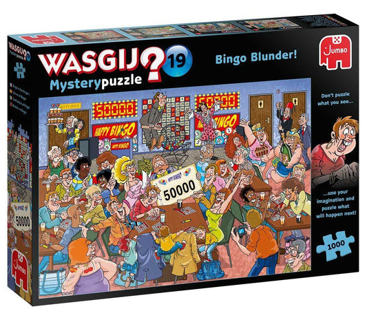 WASGIJ MYSTERY 19 BINGO BLUNDER 1000 BRIKKER