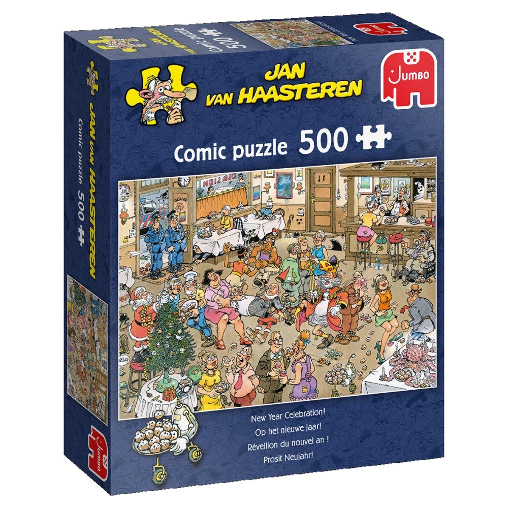 JAN VAN HAASTEREN HAPPY NEW YEAR 500 BRIKKER