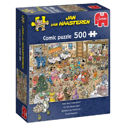 JAN VAN HAASTEREN HAPPY NEW YEAR 500 BRIKKER