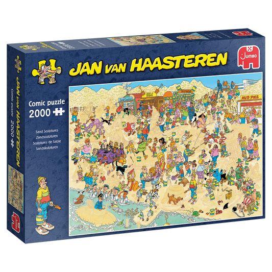 JAN VAN HAASTEREN SAND SCULPTURES 2000 BRIKKER