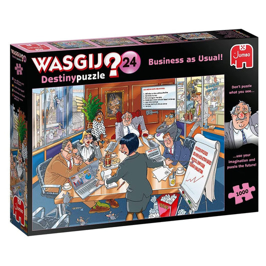 WASGIJ DESTINY BUSINESS AS USUAL 1000 BRIKKER