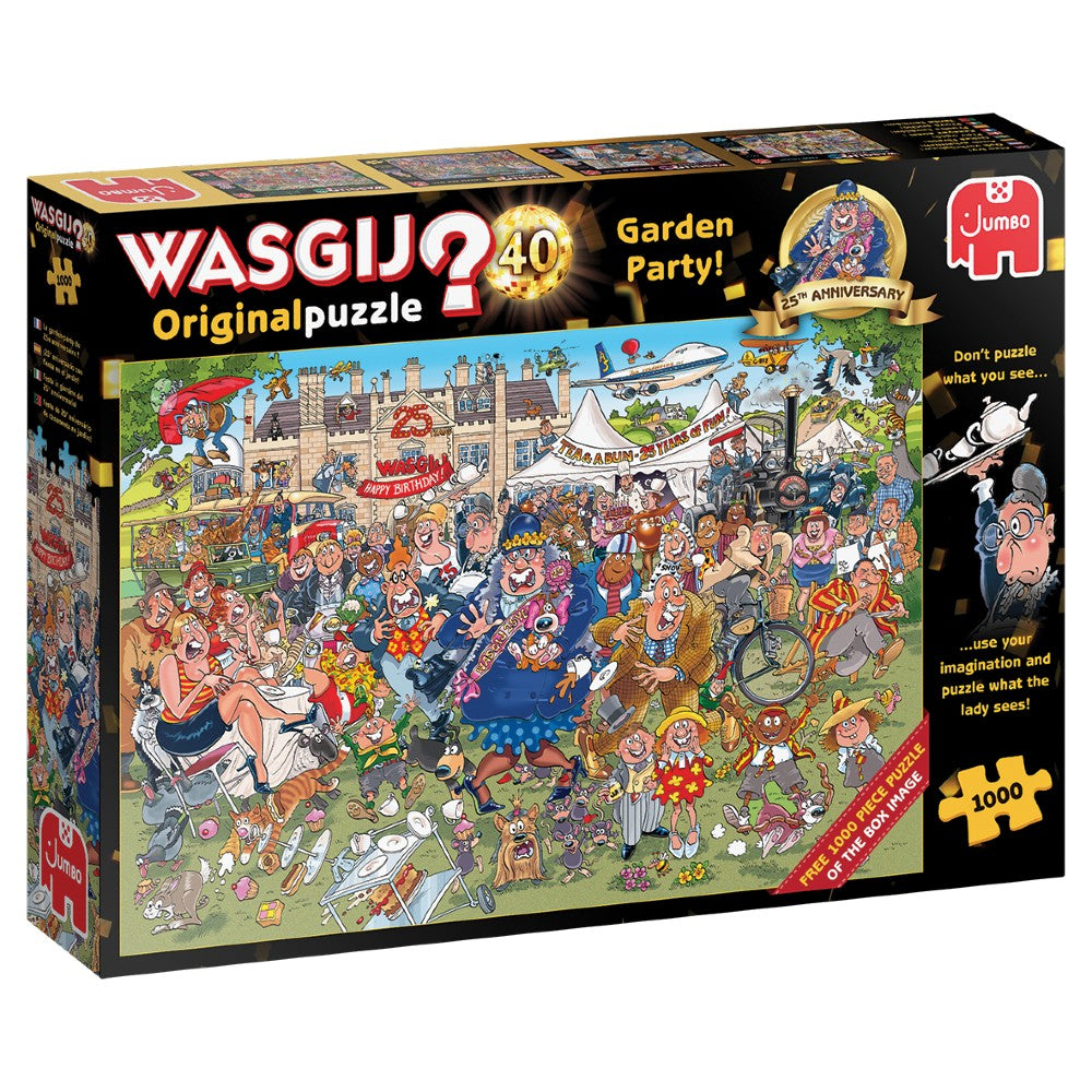 WASGIJ ORIGINAL GARDEN PARTY 2X1000 BRIKKER