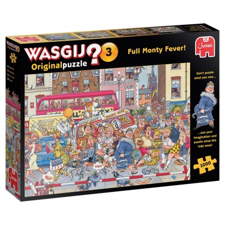 WASGIJ ORIGINAL FULL MONTY FEVER! 1000 BRIKKER