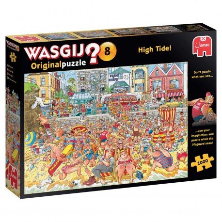 WASGIJ ORIGINAL 8 HIGH TIDE! 1000 BRIKKER