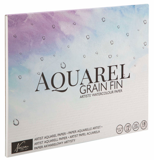 AKVARELBLOK 24 X 32 CM - 18 ARK 300 GRAM