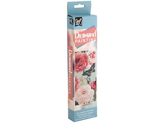 DIAMOND ART BLOMSTER 20X20 CM