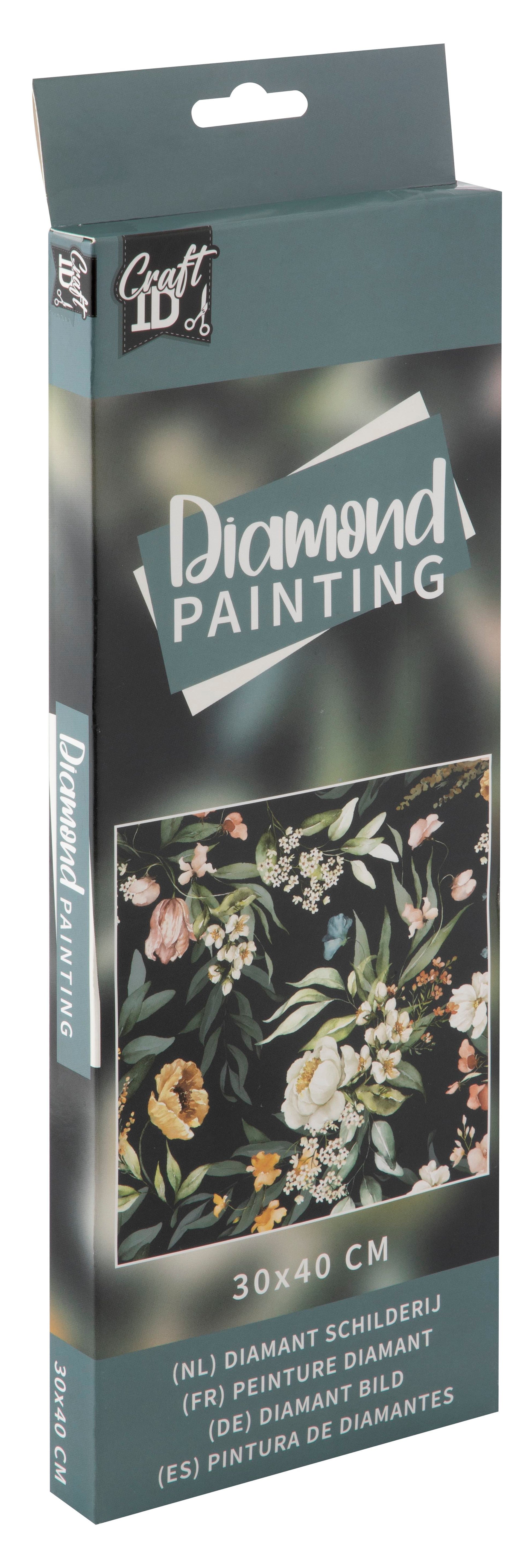DIAMOND ART - BLOMSTER 30 X 40