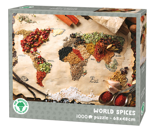 MR. BROCCOLI WORLD SPICES 1000 BRIKKER