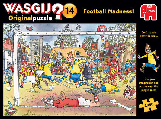 WASGIJ ORIGINAL #14 FOOTBALL MADNESS 1000 BRIKKER