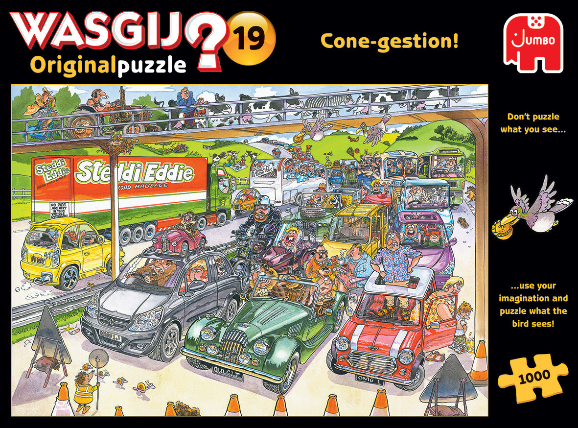 WASGIJ ORIGINAL #19 CONE-GESTION 1000 BRIKKER